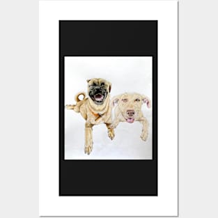 PUPPY SMILE Posters and Art